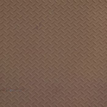 Diamond steel plate useful as a background
