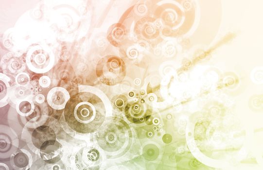 Party All Night Lifestyle as Background Abstract