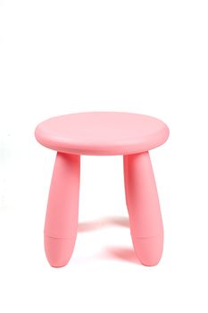 An isolated chair on white background
