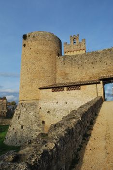Staggia is a little town near Siena, Italy, with a beautiful medieval castle with city walls