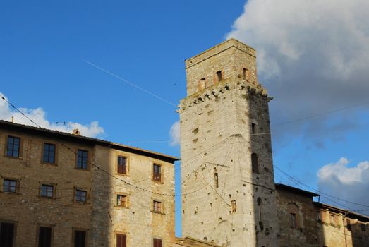 San Gimignano is a medieval town near Florence famous for his towers