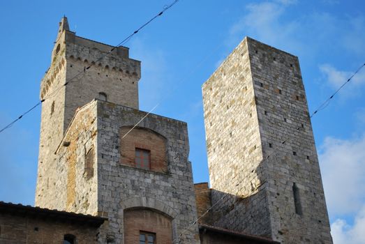 San Gimignano is a medieval town near Florence famous for his towers