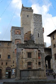 San Gimignano is a medieval town near Florence famous for his towers