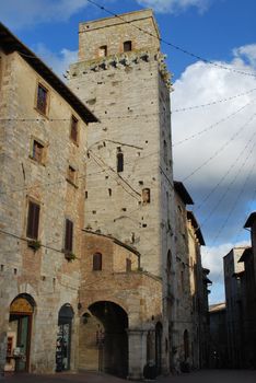 San Gimignano is a medieval town near Florence famous for his towers