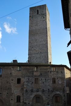 San Gimignano is a medieval town near Florence famous for his towers