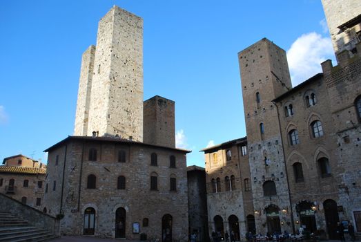 San Gimignano is a medieval town near Florence famous for his towers