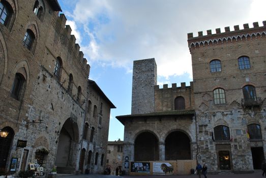 San Gimignano is a medieval town near Florence famous for his towers