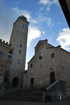 San Gimignano is a medieval town near Florence famous for his towers