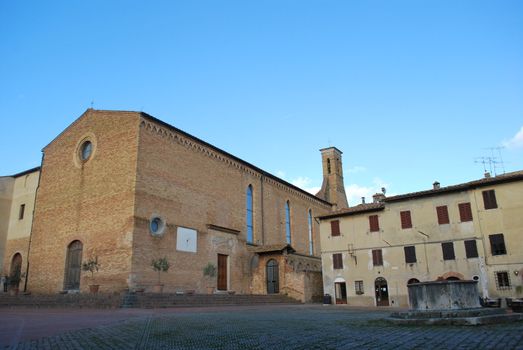 San Gimignano is a medieval town near Florence famous for his towers