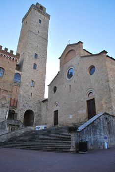 San Gimignano is a medieval town near Florence famous for his towers