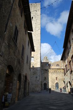 San Gimignano is a medieval town near Florence famous for his towers