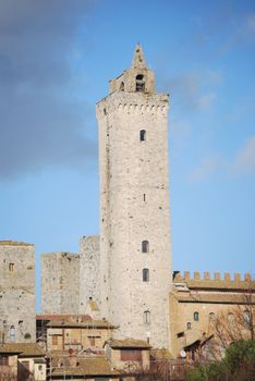 San Gimignano is a medieval town near Florence famous for his towers