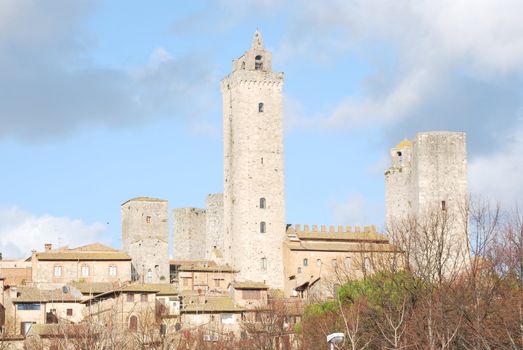 San Gimignano is a medieval town near Florence famous for his towers