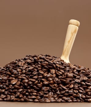 still life of coffee beans