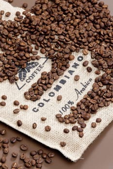 still life of coffee beans