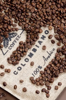 still life of coffee beans