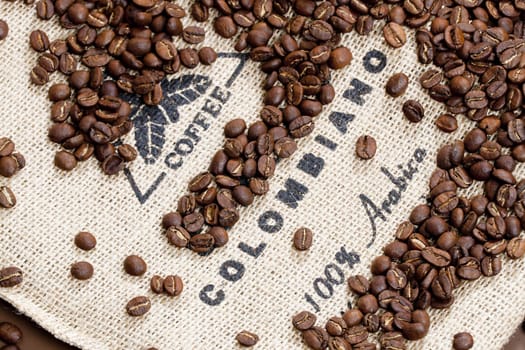 still life of coffee beans