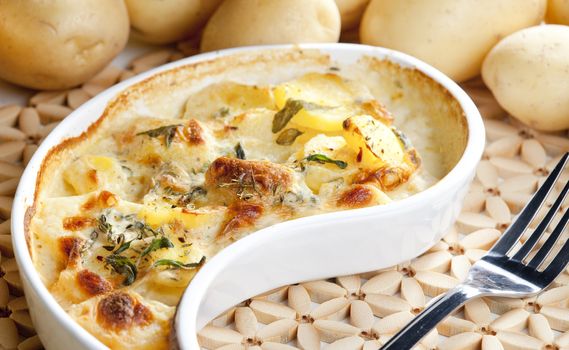 roasted potatoes