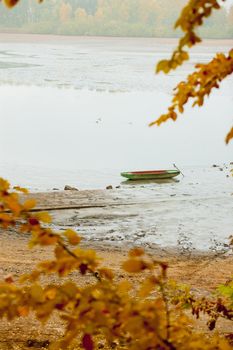autumnal pond, Czech Republic