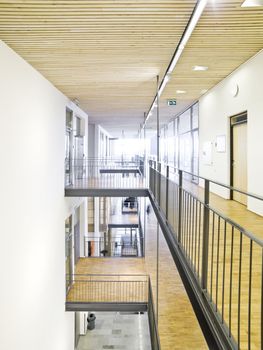 Modern and luxurious interior of a university