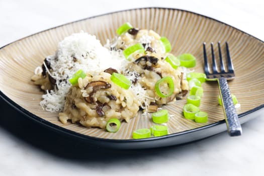 mushroom rissoto