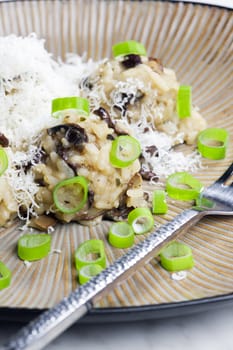 mushroom rissoto