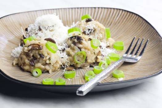mushroom rissoto
