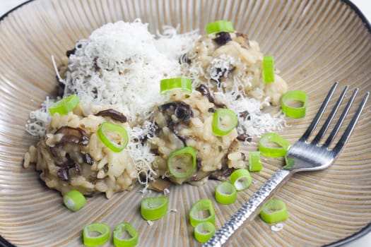 mushroom rissoto