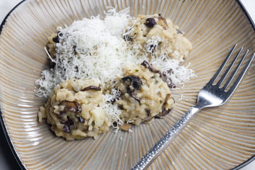 mushroom rissoto