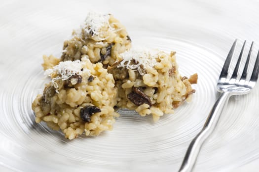 mushroom rissoto