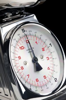 detail of kitchen scale