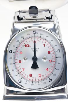 detail of kitchen scale