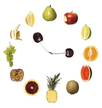 Fruit clock