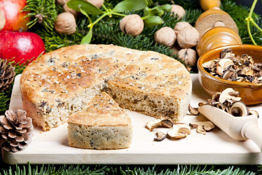 special Christmas mushroom pastry