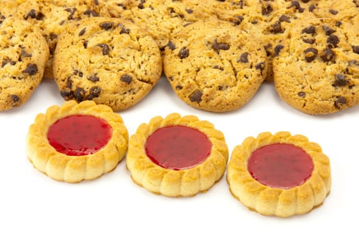 cookies  isolated on white backgrounds