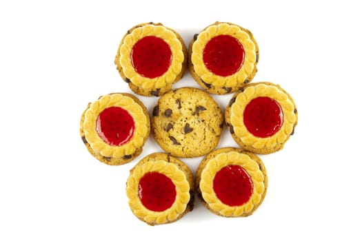 cookies isolated on white background