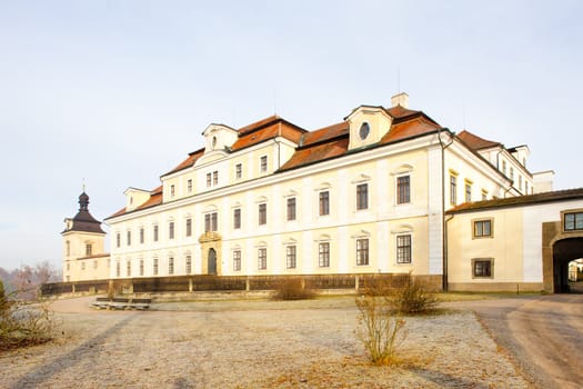castle in Rychnov nad Kneznou, Czech Republic
