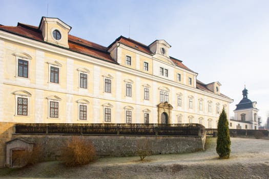 castle in Rychnov nad Kneznou, Czech Republic