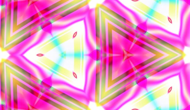 A seamless colour triangular pattern tile background.