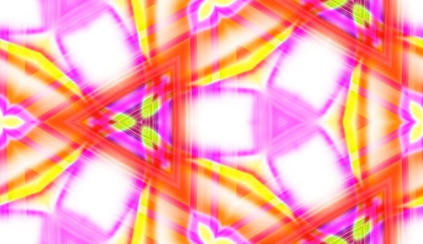 A seamless colour triangular pattern tile background.