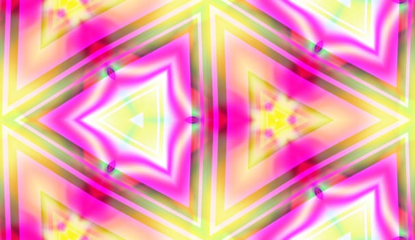 A seamless colour triangular pattern tile background.