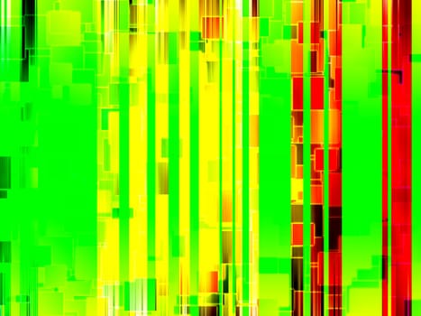 A background made out of colour squares and lines.