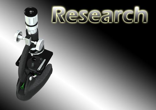 A microscope for scientific research.