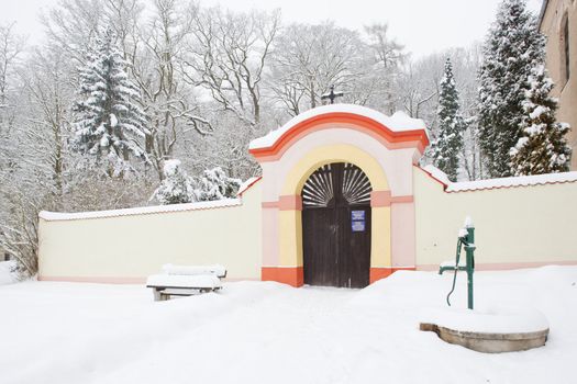 Church of Saint Peter and Paul, Lisna, Czech Republic