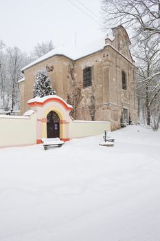 Church of Saint Peter and Paul, Lisna, Czech Republic