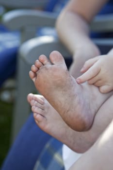 Dirty feet