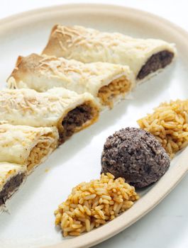 burritos with beans and rice