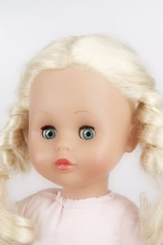 Old child's toy: a doll.