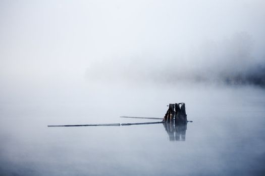Lake landscape by Sunrise