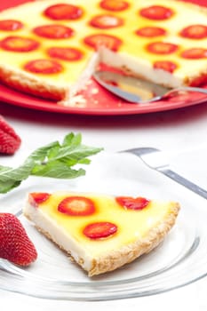 strawberry cake